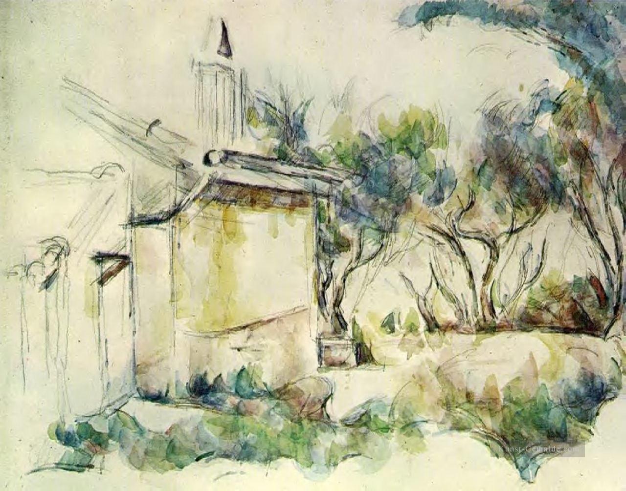 Jourdans Cottage Paul Cezanne Ölgemälde